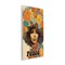 Stupell Industries Peace Groovy Afro Girl Wall Plaque, design by Sasha